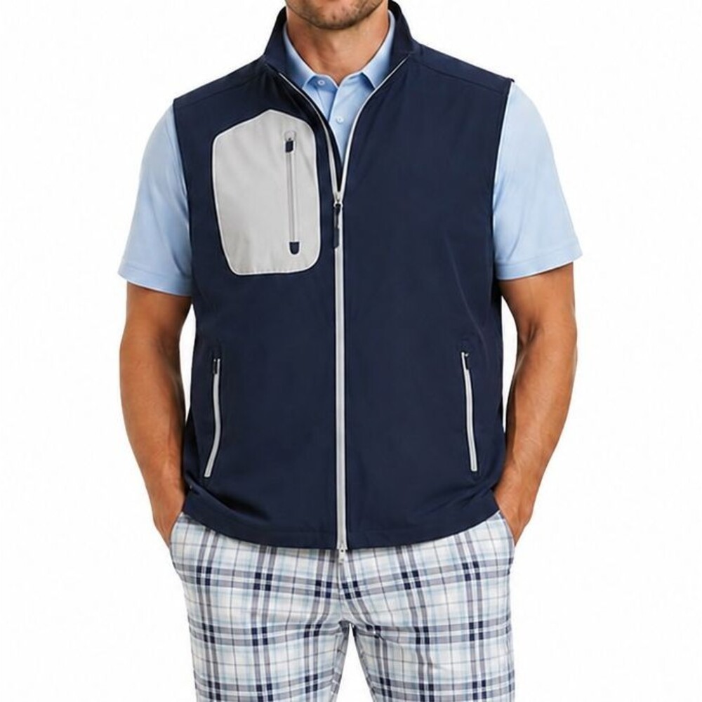 Southern Tide Bowline Performance Vest Men Medium Golf Weather Resistant Layer